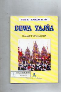 Image of Dewa Yajna